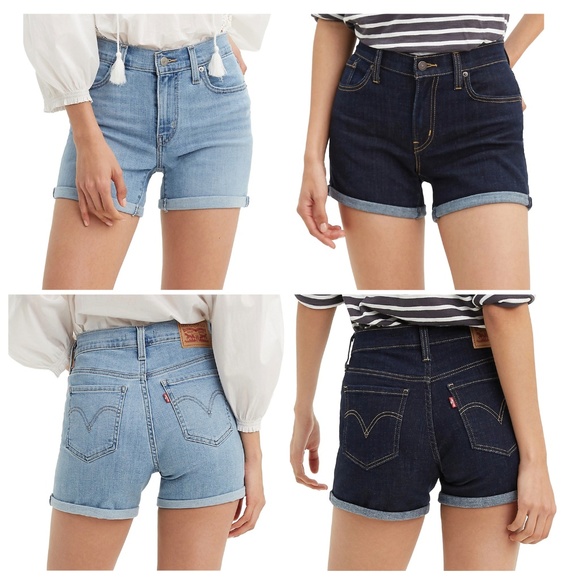 NWOT 🌺 Levi's Light Wash Mid Rise Shorts | 28 - Picture 10 of 12